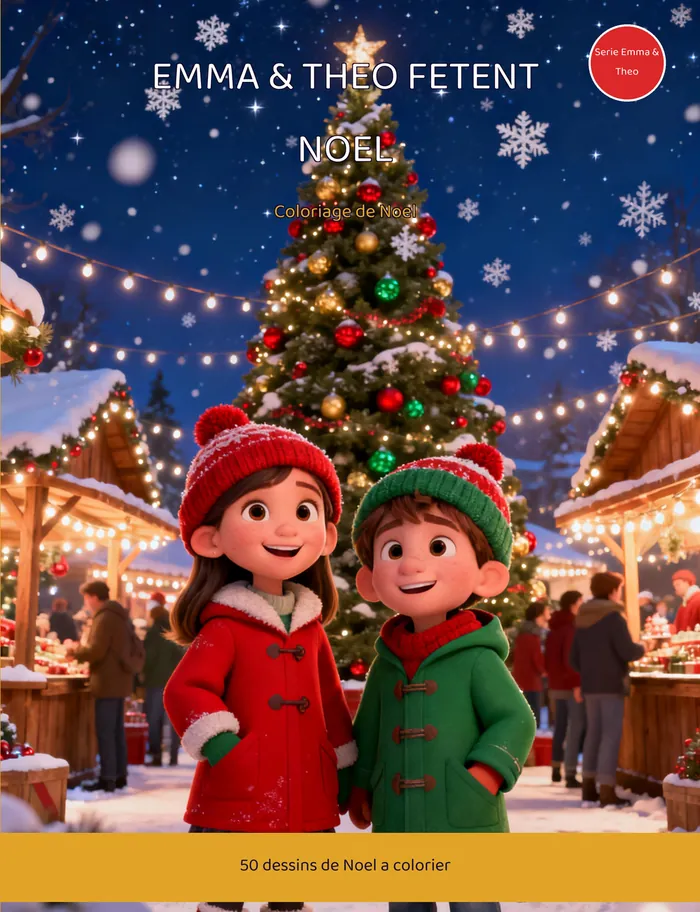 Couverture : Emma & Theo Fetent Noel